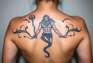 Poseidon tattoo idea