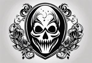 ghostface killer tattoo idea