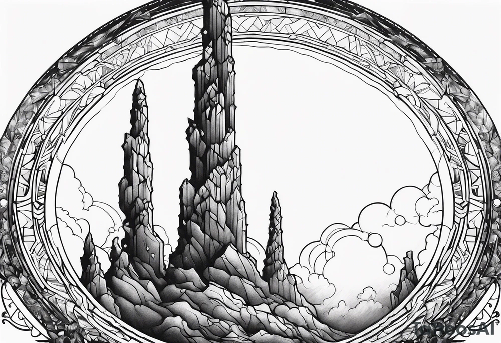 Pillars of creation tattoo idea