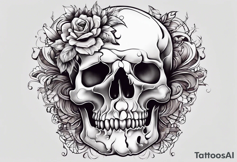 Autism, Skull, puzzle tattoo idea