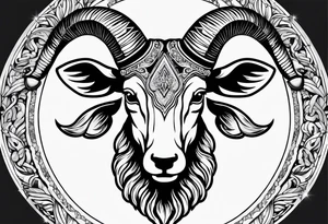 aries tattoo tattoo idea