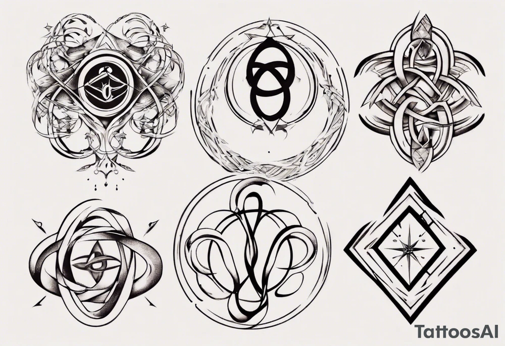 infinite symbol tattoo idea