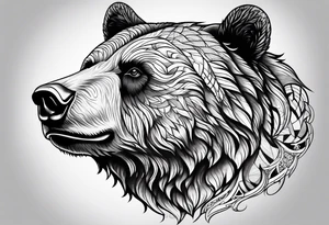 Grizzle Bear tattoo idea