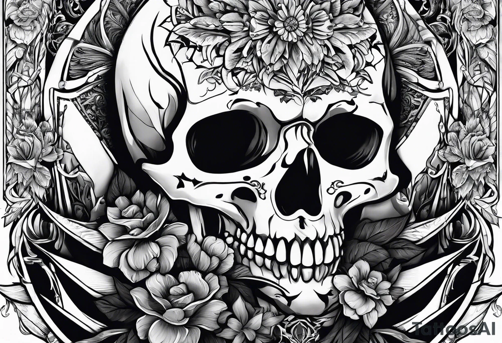 skeleton hand for man,says kayla somewhere on it, tattoo idea