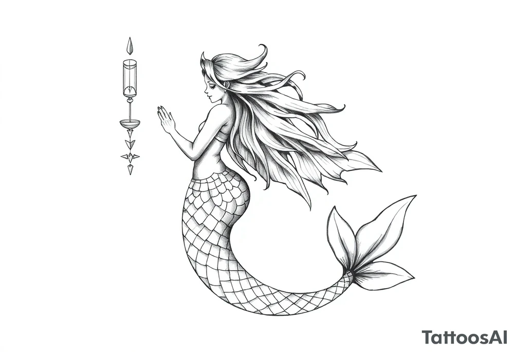 Reincarnation,mermaid tattoo idea