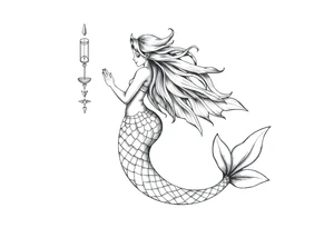 Reincarnation,mermaid tattoo idea