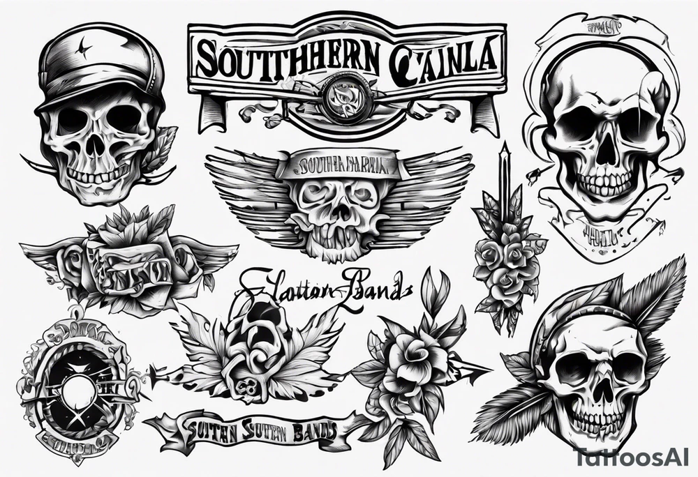 southern california bands tattoo idea
