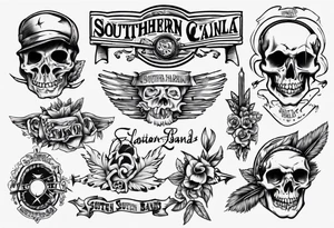 southern california bands tattoo idea