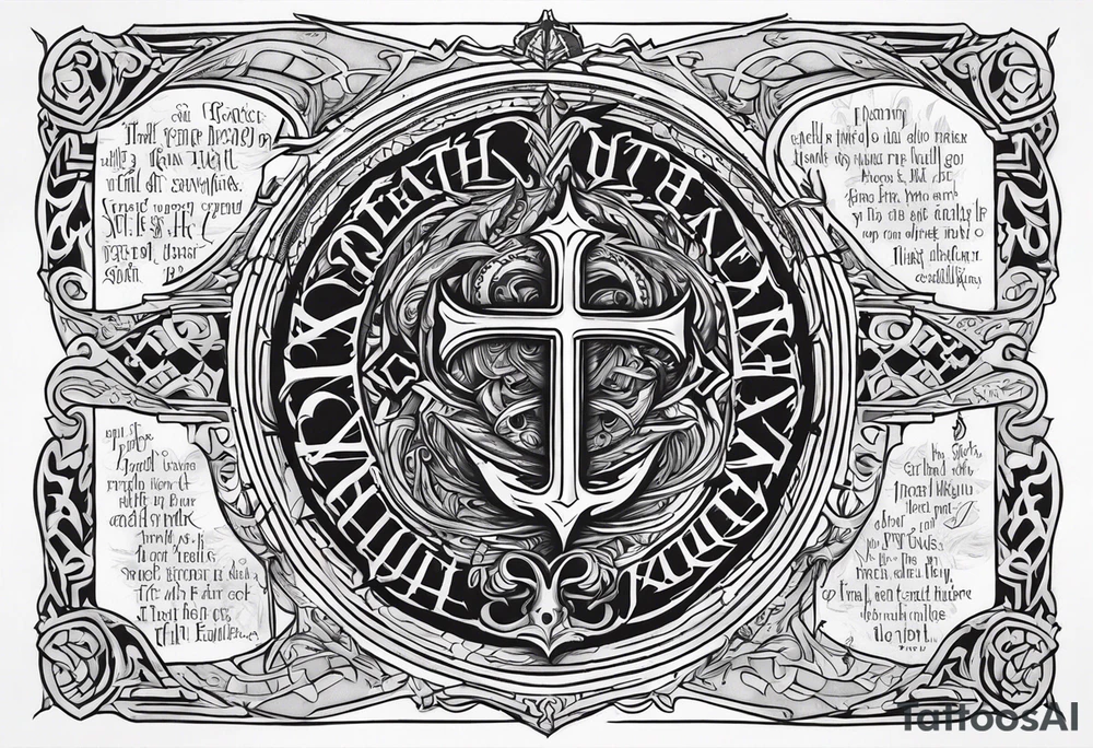 VALHALLA death prayer poem tattoo idea
