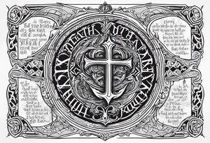 VALHALLA death prayer poem tattoo idea