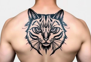 Black Cat tattoo idea