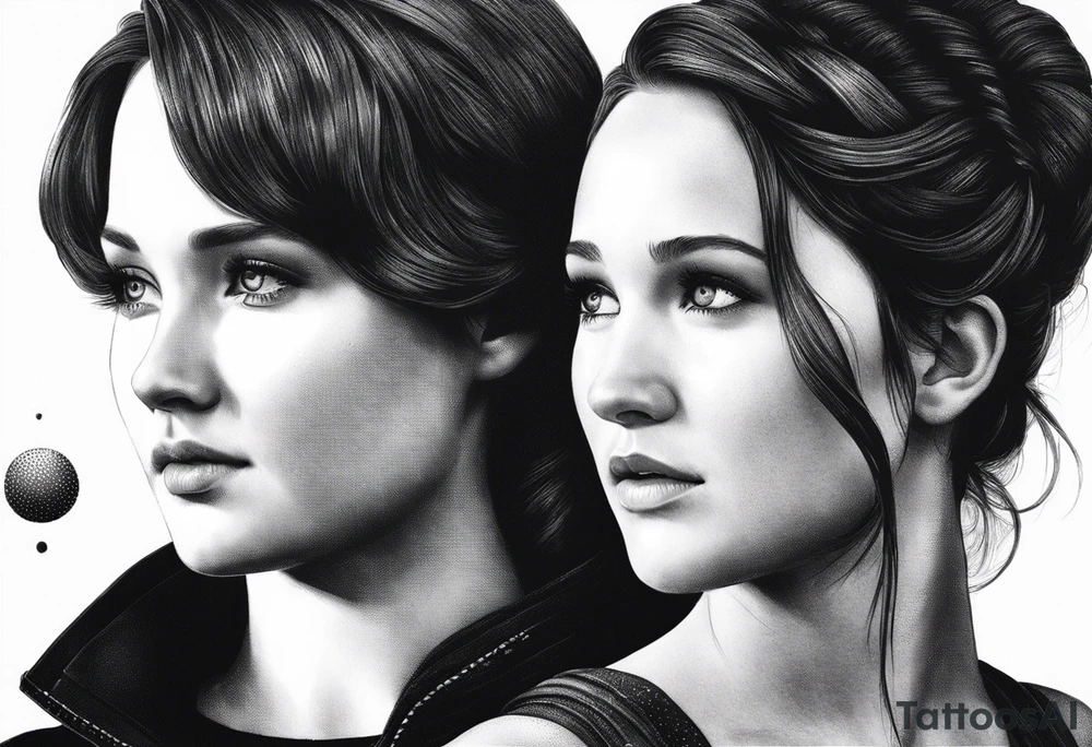 katniss everdeen and peeta mellark tattoo idea