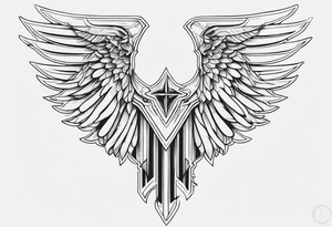 Valkyrie wing tattoo idea