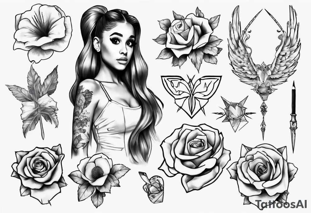 Ariana grande tattoo idea