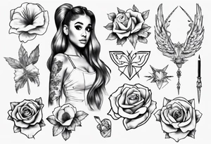 Ariana grande tattoo idea