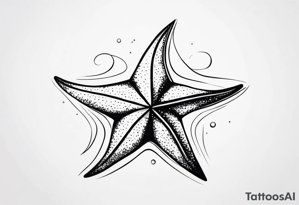 star fish tattoo idea