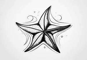 star fish tattoo idea