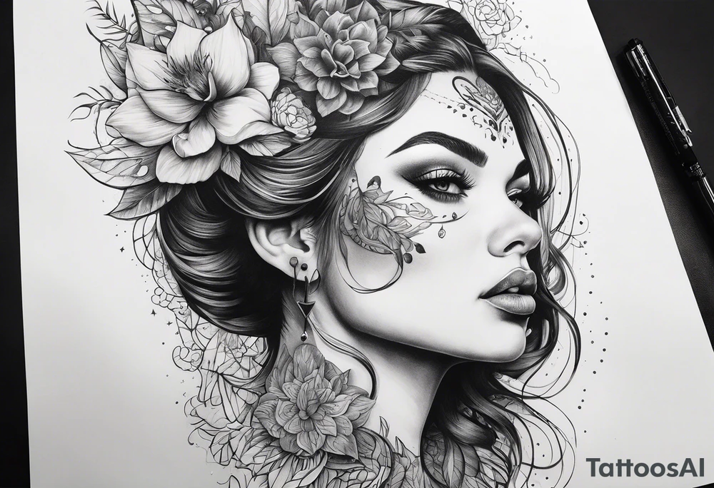 even more surrealistic tattoo idea
