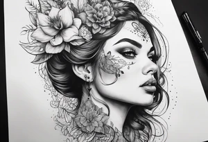 even more surrealistic tattoo idea
