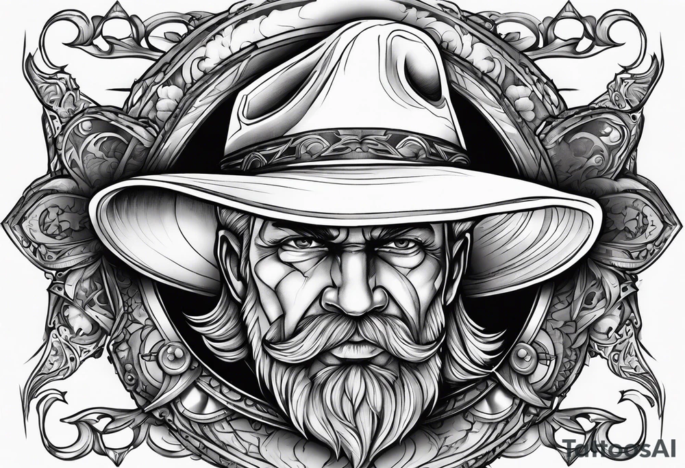 Prostate cancer warrior tattoo idea