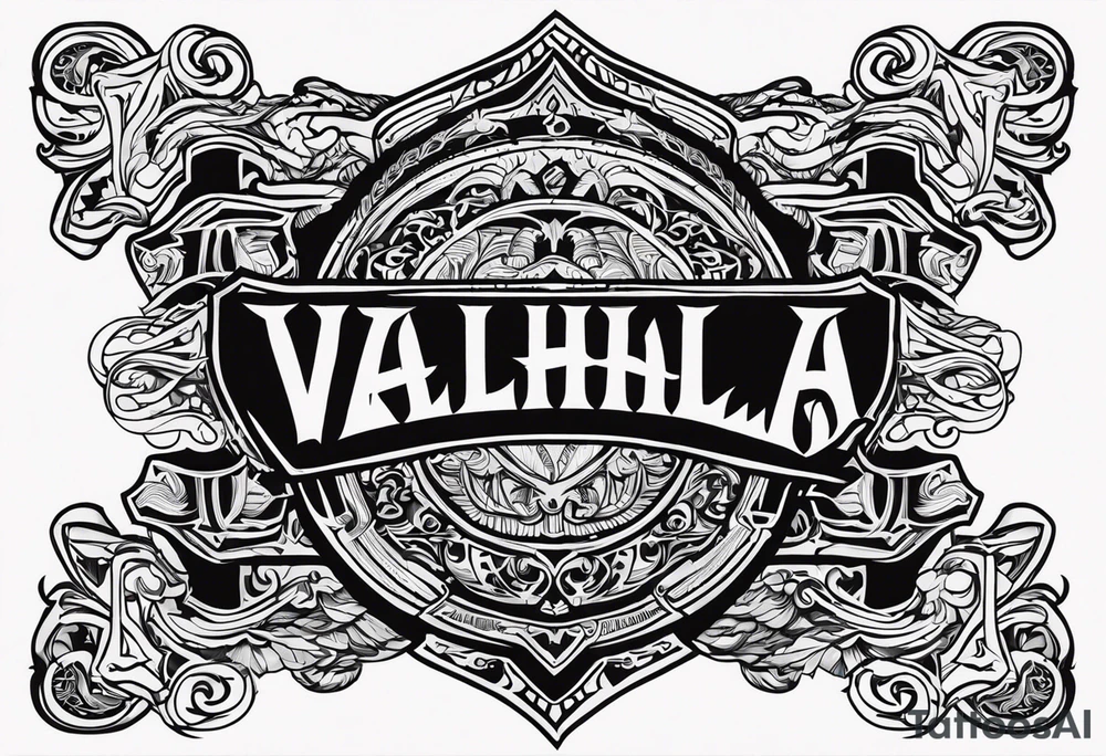 Valhalla tattoo idea