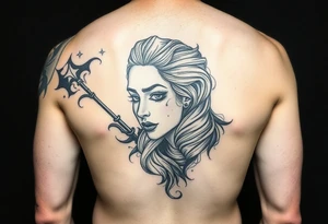 make a full arm sleeve of my deceased mother her name is jalisa tattoo idea