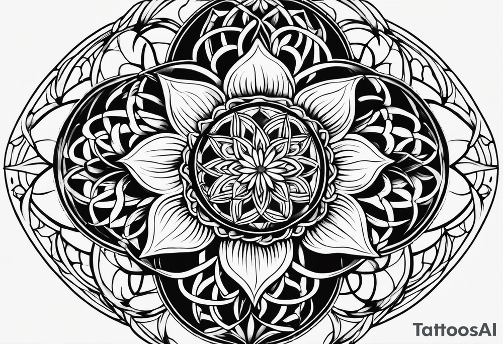 flower of life tattoo idea