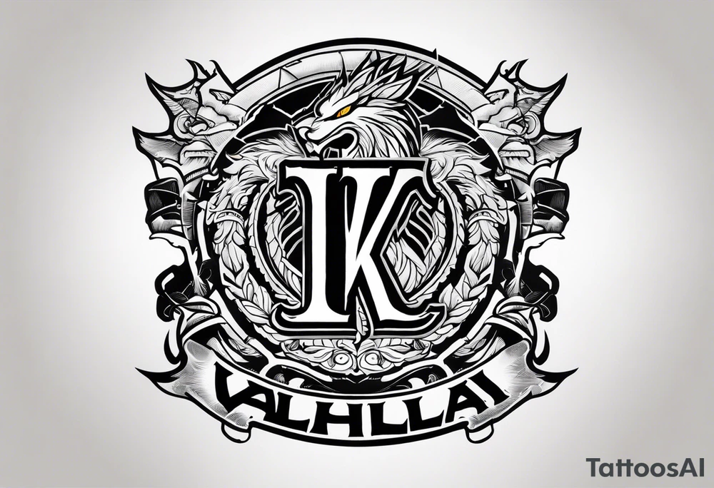 Valhalla military tattoo idea