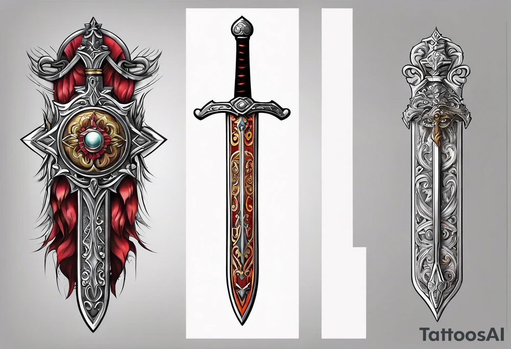Sword tattoo idea