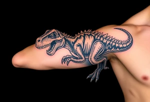 dinosaur tattoo idea