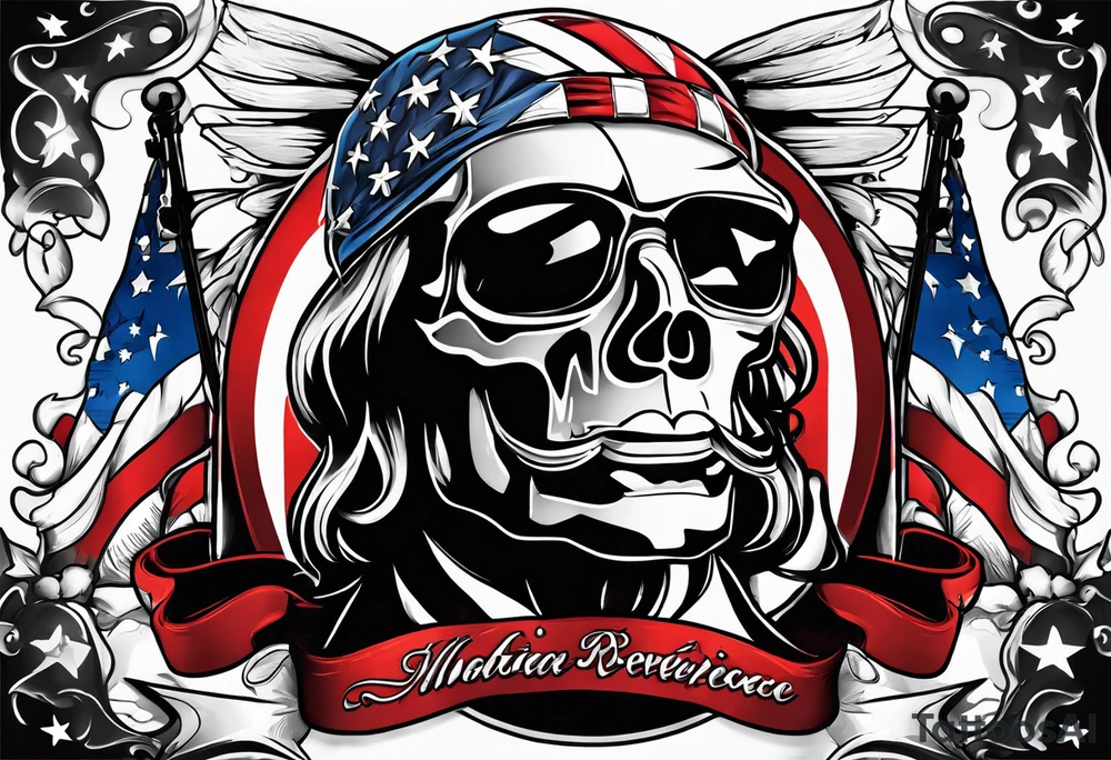 American revolution tattoo idea