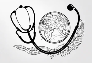 BANK
, STETHOSCOPE tattoo idea