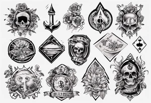 Money tattoo idea