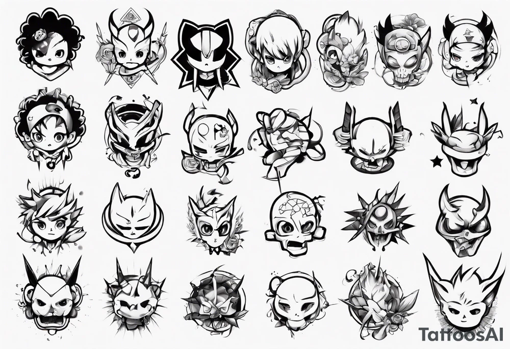 Anime tattoo idea