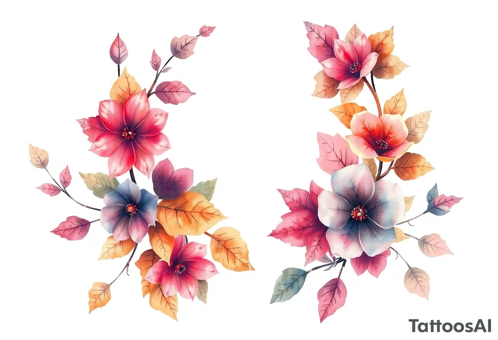 Heather autumn tattoo idea