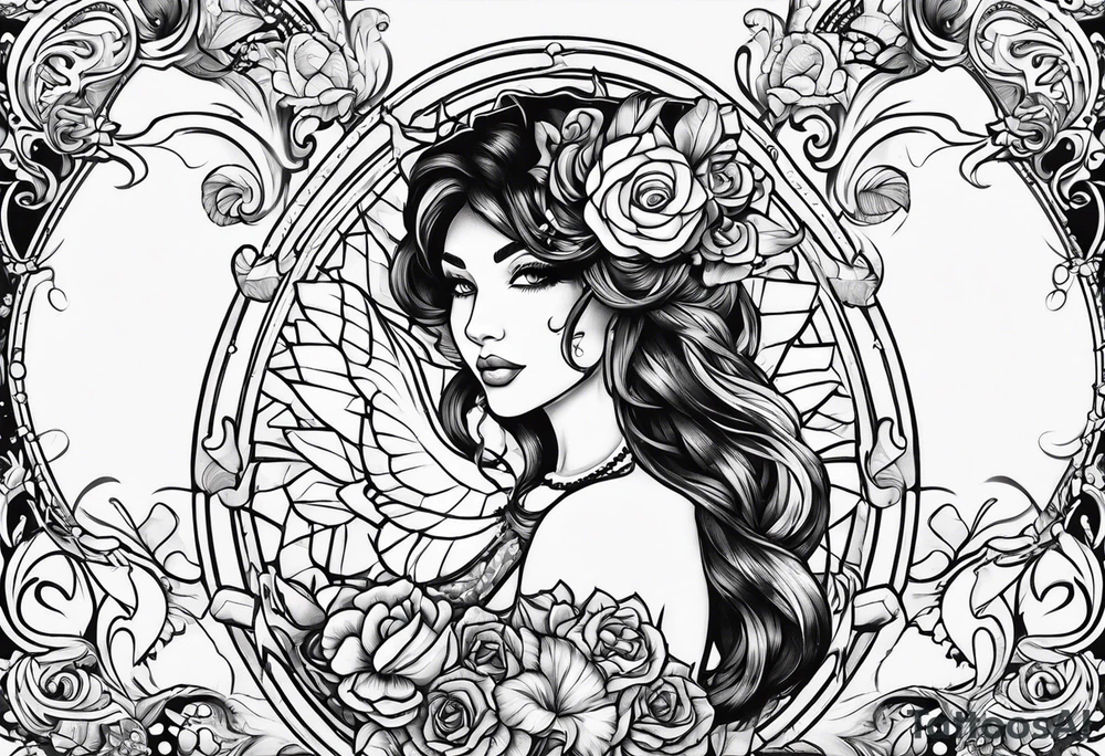 corazón tattoo idea