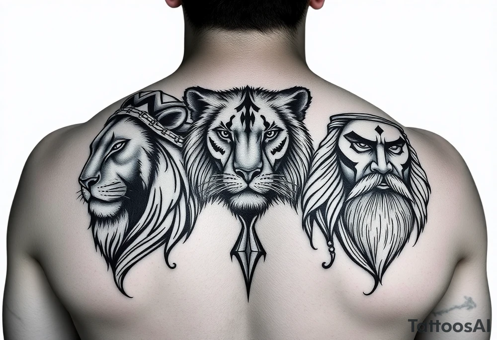first off all can u get me a picture of imam ali and a lion on on one side and imam ali on the other side make sure u get the pictures from google tattoo idea