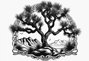 Joshua tree tattoo idea