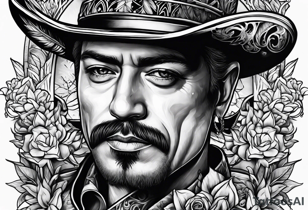 Drug lord tattoo idea