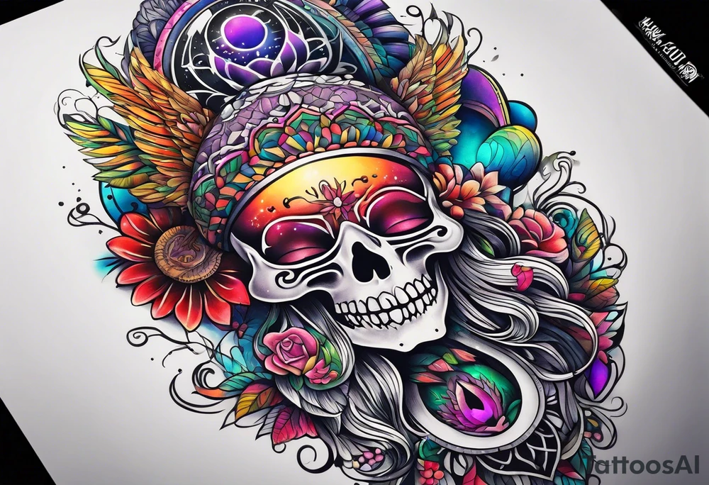 Psychedelics tattoo idea