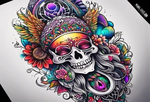 Psychedelics tattoo idea