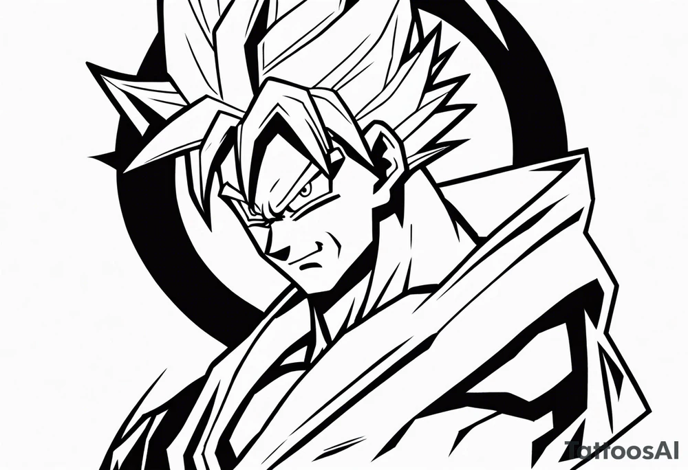 dragonball z tattoo idea