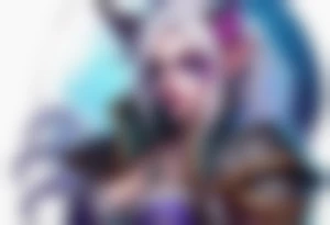 night elf from world of warcraft designed like harley quin with white hair tattoo idea
