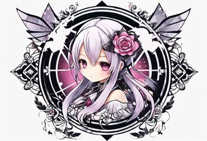 Madoka magica homura tattoo idea