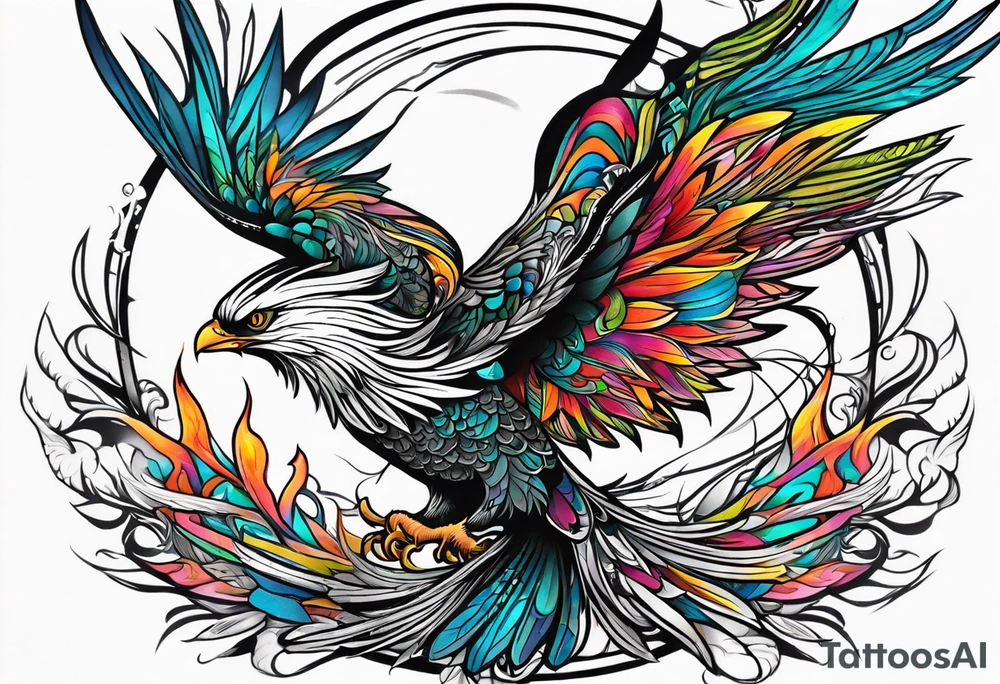 phoenix tattoo idea