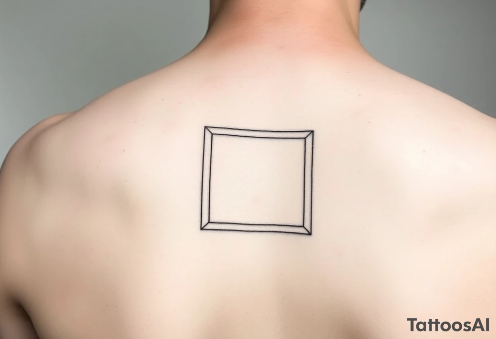 I want a minimal architectural fragment.
One consistent line weight, no shading, no symbolism.
A partial frame with internal parallel lines, open edges, and visible negative space.
on forearm, medium size
Base geometry
A partial rectangular frame, not closed.
Two long parallel vertical lines
One short horizontal line connecting them near the top
Bottom left open
It reads as architectural, not symbolic
Internal system
Inside the frame:
4–7 vertical parallel lines
Uneven spacing (measured irregularity)
One line slightly interrupted or offset tattoo idea
