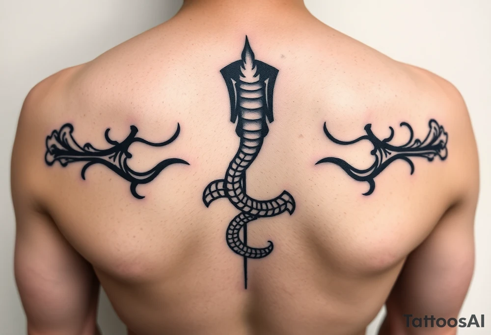 The oroboris snake symbol from full metal alchemist tattoo idea