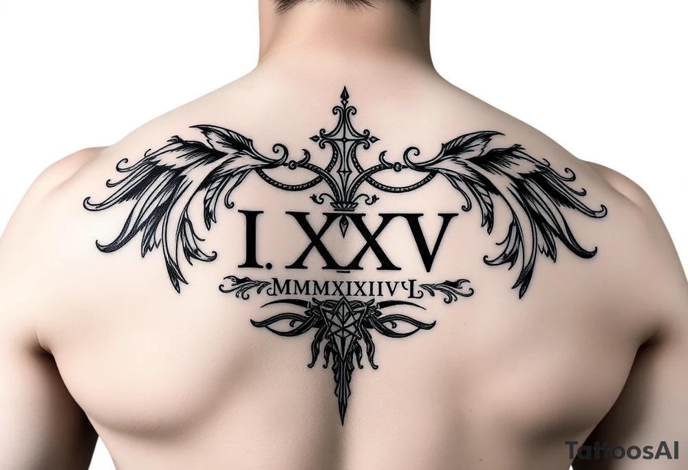 I_XXV_MMXXIV tattoo idea