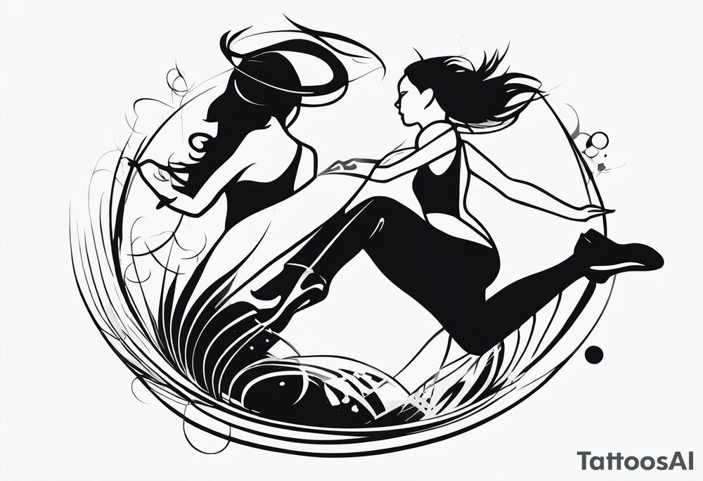 CLUB DANCE tattoo idea