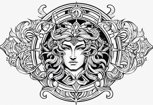 chaos greek god symbol tattoo idea